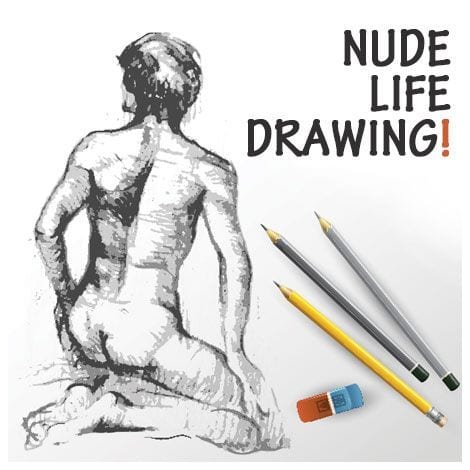 Nude Life Drawing Hen Party